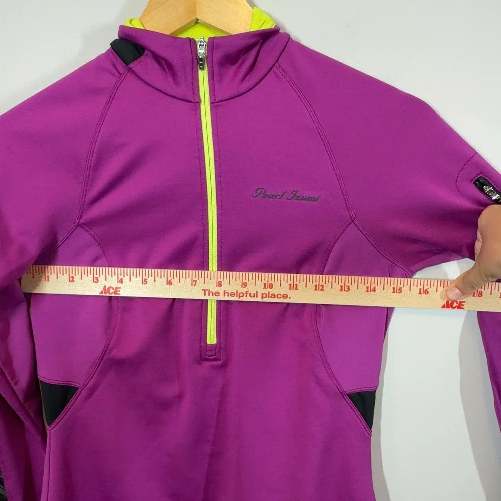 Pearl Izumi Women's Quarter-Zip Athletic Pullover Magenta Size XS